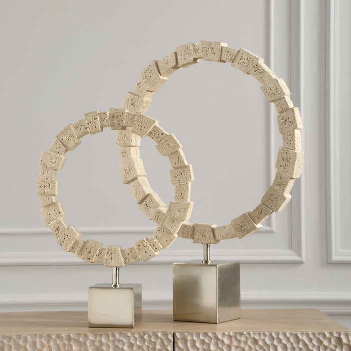 Ivory Fusion - Stone Rings (Set of 2)