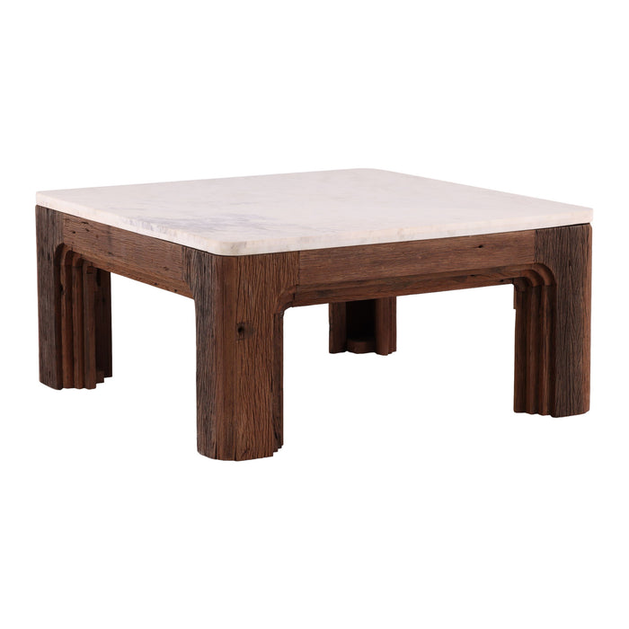 Williams - Coffee Table - Dark Brown / Beige