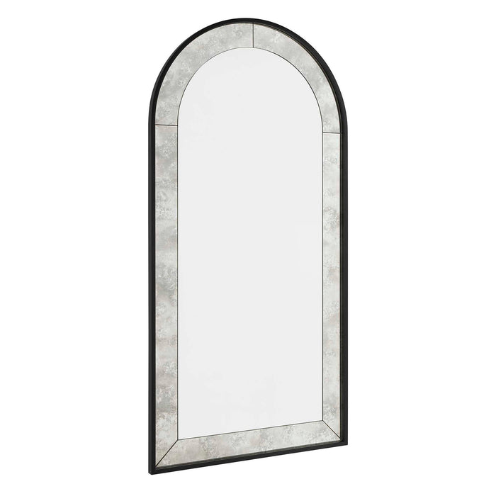 Marlowe - Antique Arch Mirror - Black