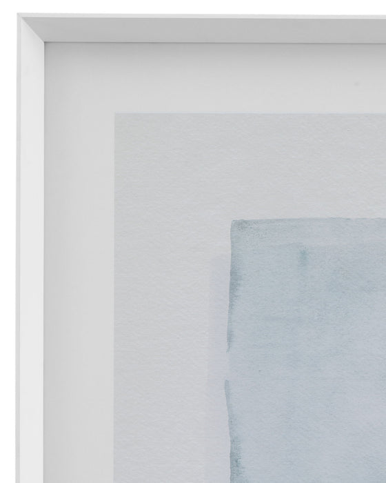 Water Color Lens II Framed Print - White