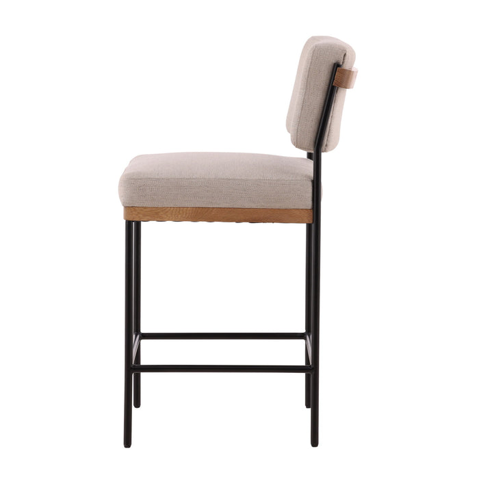 Joanna - Counter Stool - Beige