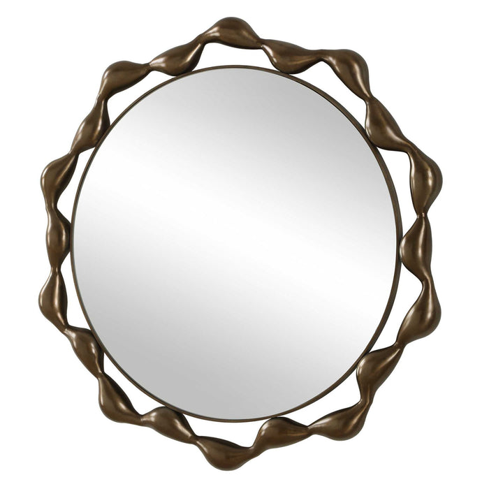 Remolino - Round Mirror - Bronze