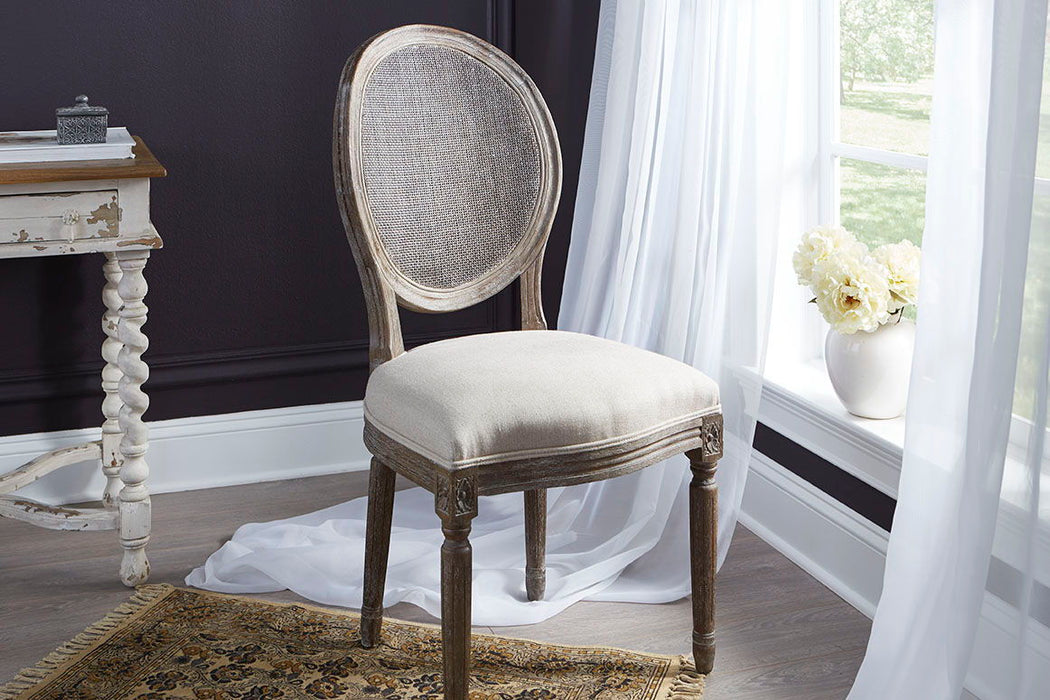 Renton - Side Chair (Set of 2) - Light Brown / Beige