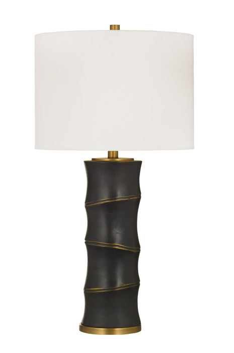 Berkshire - Table Lamp - Rich Black / Gold Highlights