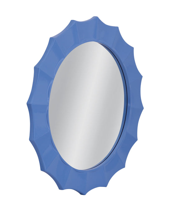 Blue Altair - Wall Mirror - Blue