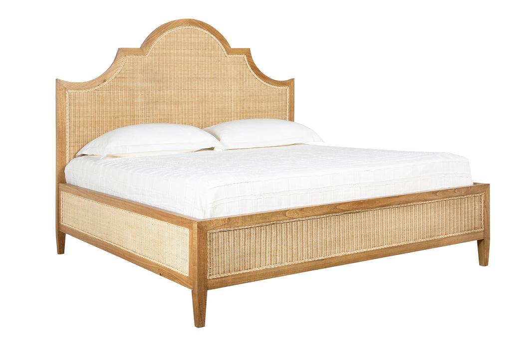 Sherlock - King Bed - Light Brown