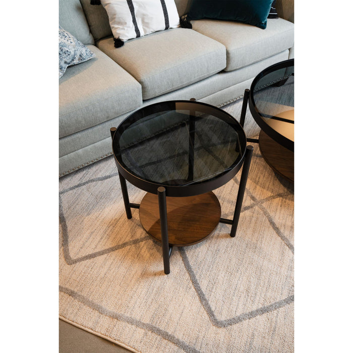 Felix - Round Side Table - Black