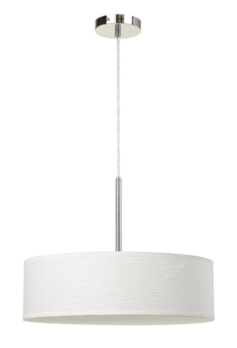 LED Pendant - Patterned White