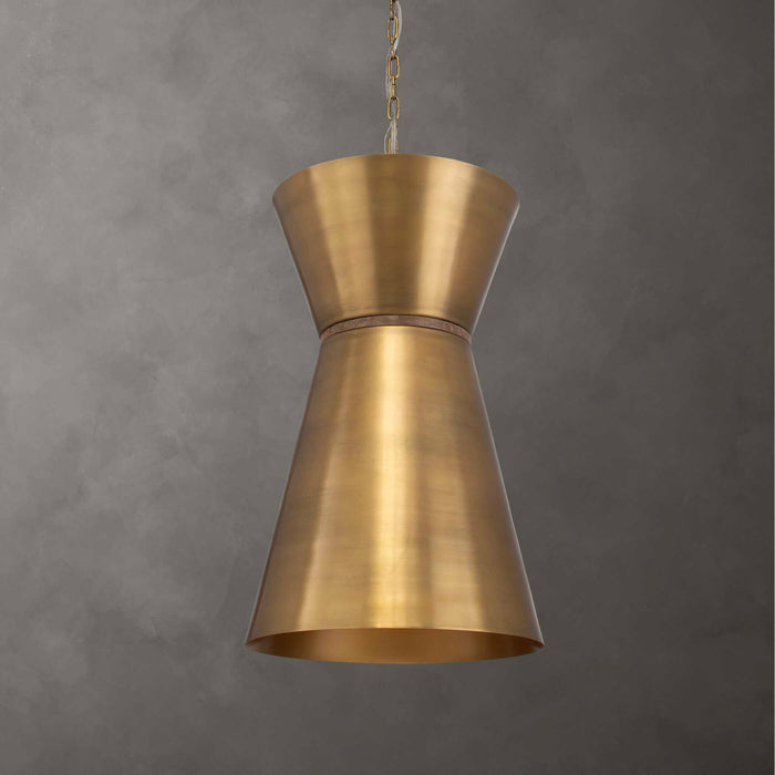 Crocker - 1 Light Mini Pendant - Brass