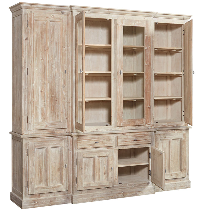 Wainscott - Display Cabinet - Beige