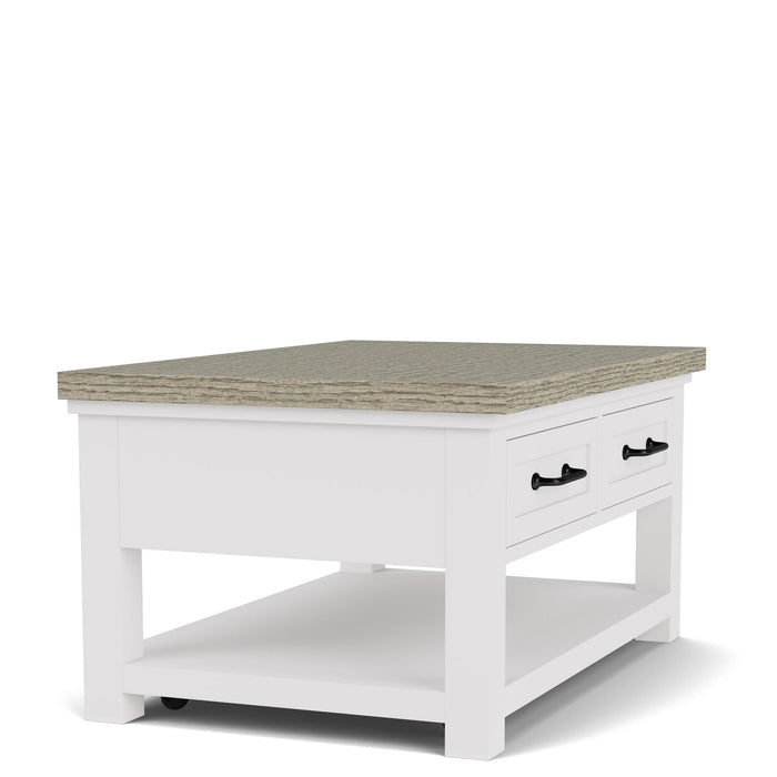 Cora - Small Coffee Table - Cloud / Fog