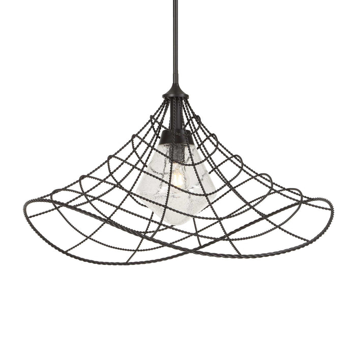 Whirlwind - 1 Light Indoor-Outdoor Pendant - Dark Bronze