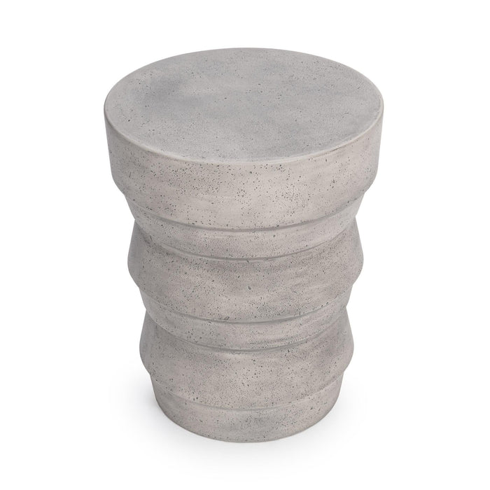 Anora - Outdoor Accent Table - Light Gray