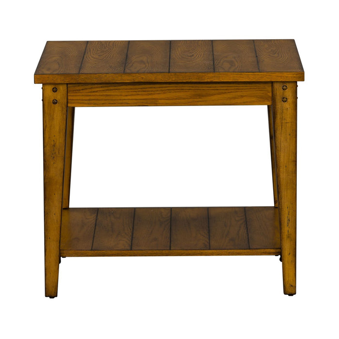 Lake House - Square Lamp Table