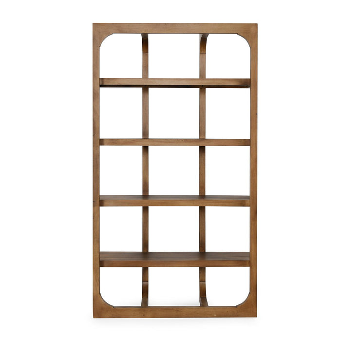 Gordon - Solid Wood Bookcase - Natural