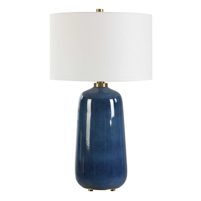 Brae - Glaze Table Lamp - Blue