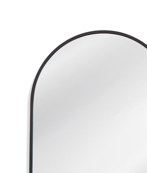 Oval - Wall Mirror - Black
