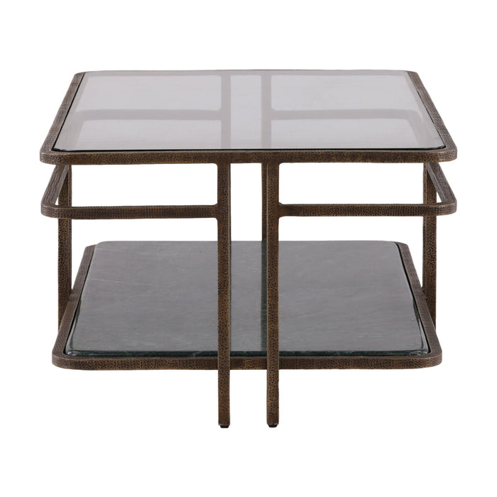 Buckroe - Coffee Table - Dark Brown / Black