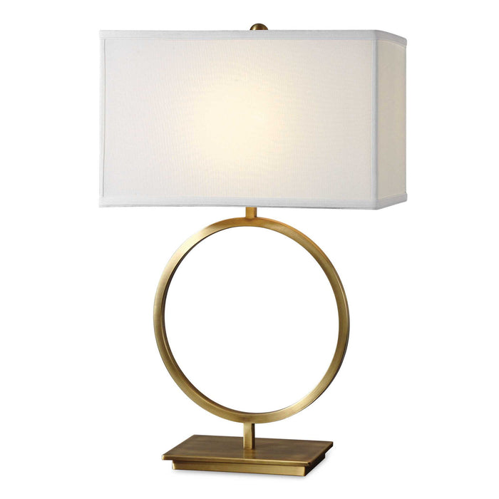 Duara - Circle Table Lamp - Gold