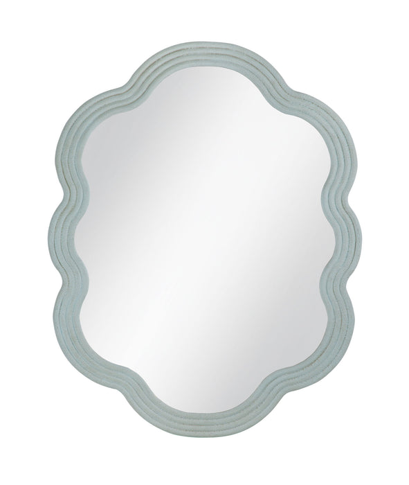 Arianna - Wall Mirror - Matte Light Blue