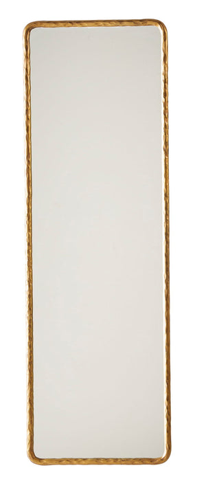 71" Hammered Edge Mirror - Gold