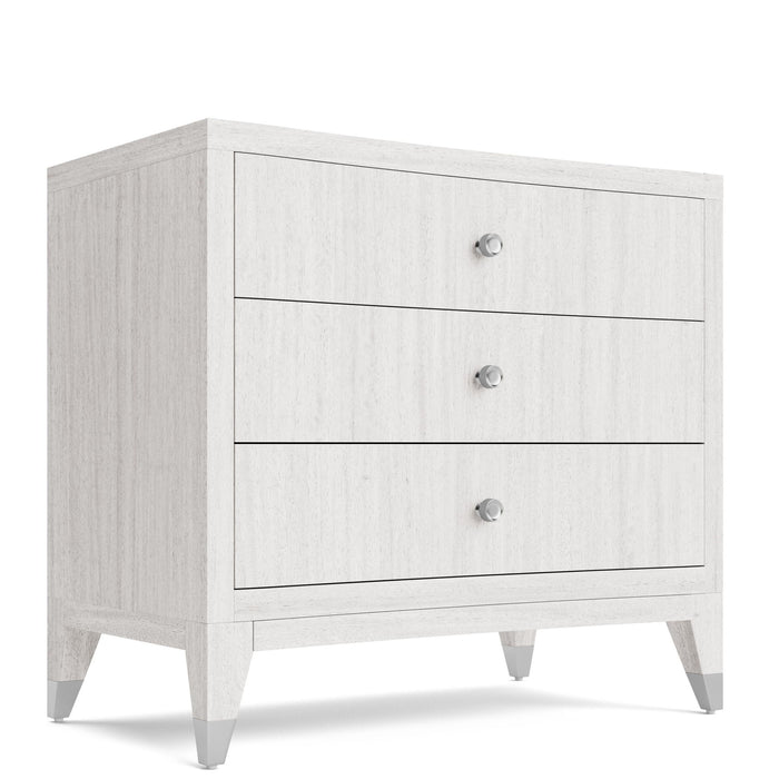 Hepburn - 3 Drawer Nightstand - White