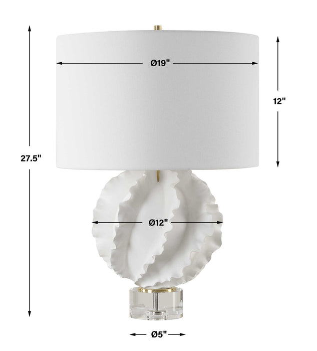 Saylor - White Table Lamp