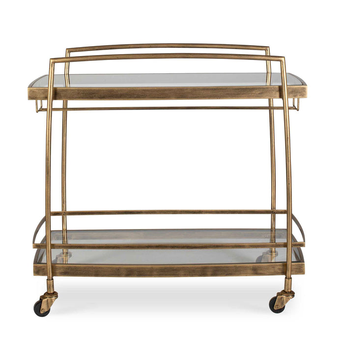 Scarritt - Bar Cart - Antique Brass
