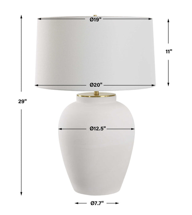 Adelaide - Table Lamp - White
