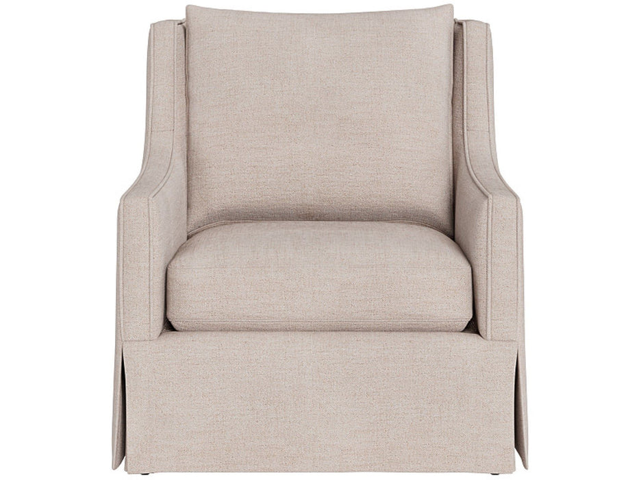 Hudson - Skirted Petite Chair, Special Order - Beige