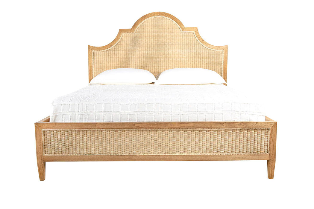 Sherlock - King Bed - Light Brown