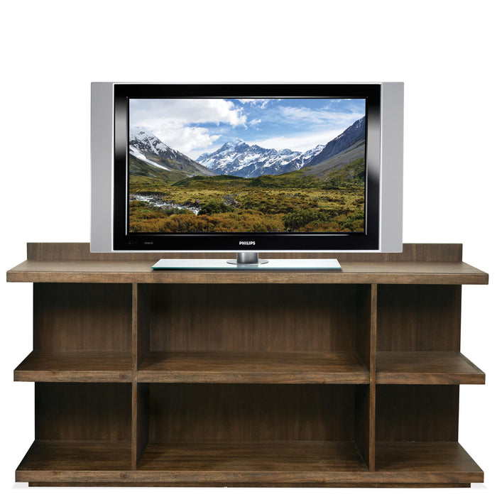 Perspectives - Return Desk - Brushed Acacia - Wood