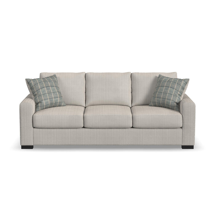 Theodore - Fabric Stationary Three-Cushion Sofa