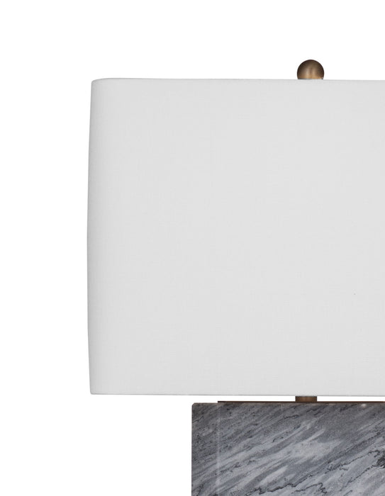 Leed - Table Lamp - Dark Gray / White