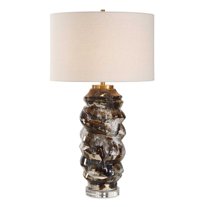 Cuoco - Table Lamp - Mottled Brown