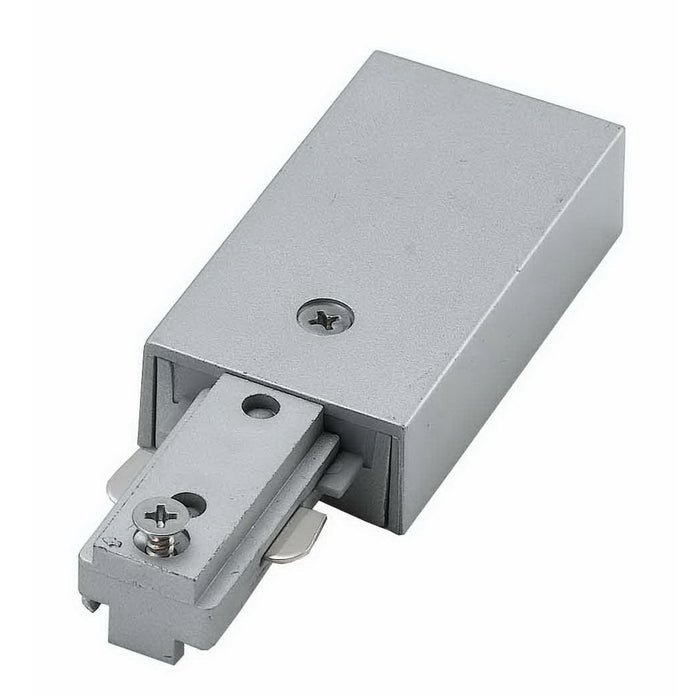 1.5" Height Live End Connector - Brushed Steel