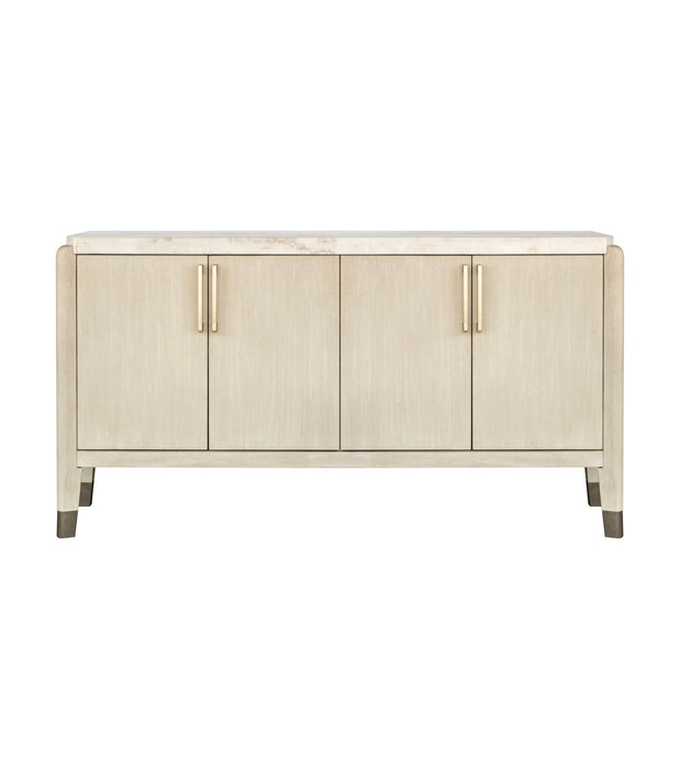 Gavin - Server - Driftwood Oak / White Marble