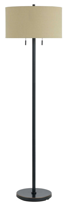 Calais - 59" Height Metal Floor Lamp - Dark Bronze