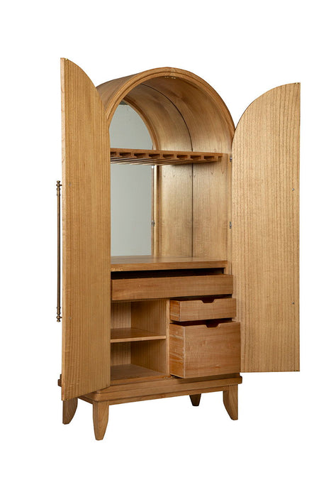 Stevie - Bar Cabinet - Light Brown