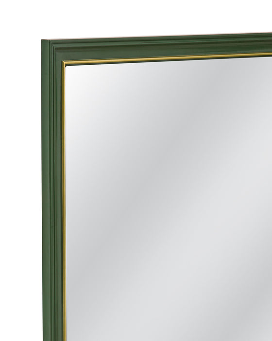 Malvern - Wall Mirror - Green / Gold