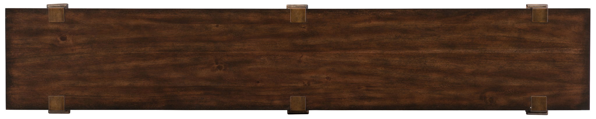Commerce And Market - Skinny Console Table - Dark Brown
