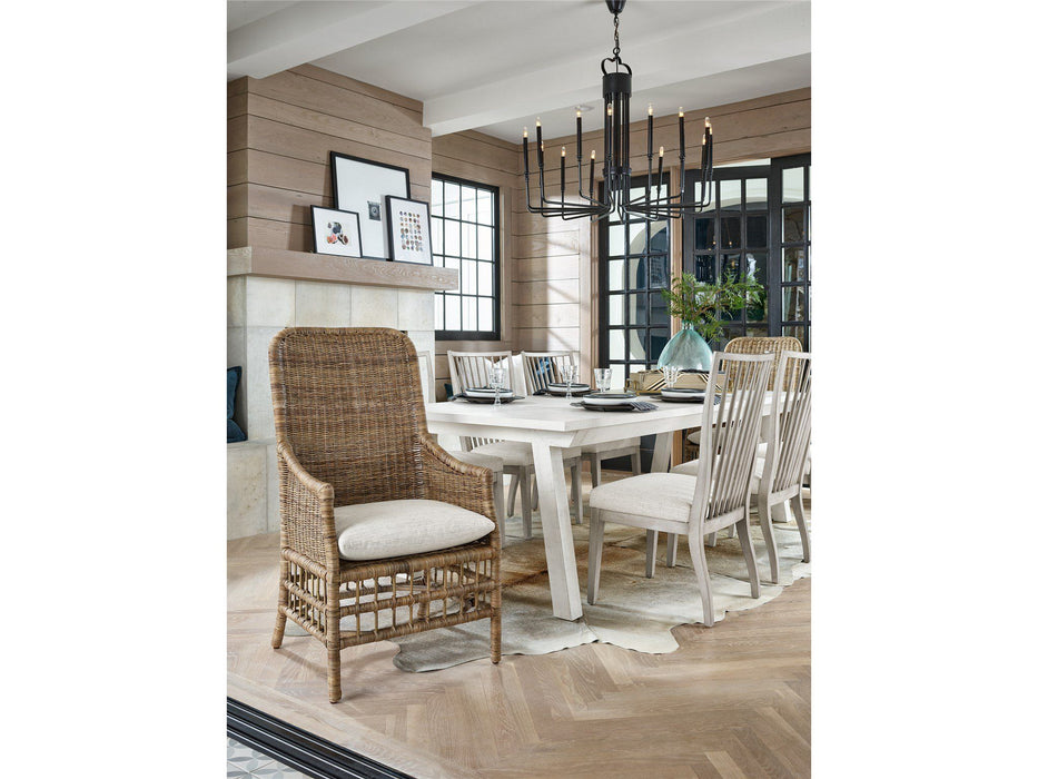 Modern Farmhouse - Irving Arm Chair (Set of 2) - Light Brown