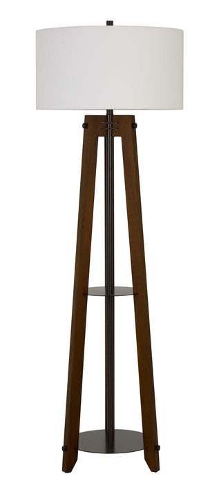 Bilzen - 65" Height Floor Lamp - Walnut