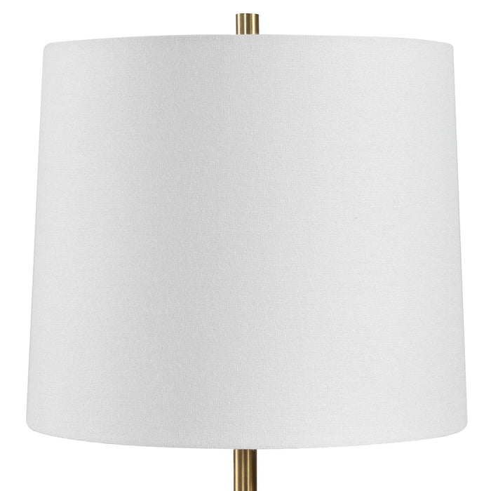 Kalo - Semi-Circular Table Lamp - Brown