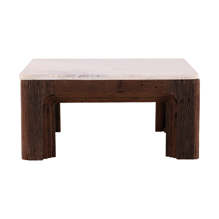 Williams - Coffee Table - Dark Brown / Beige