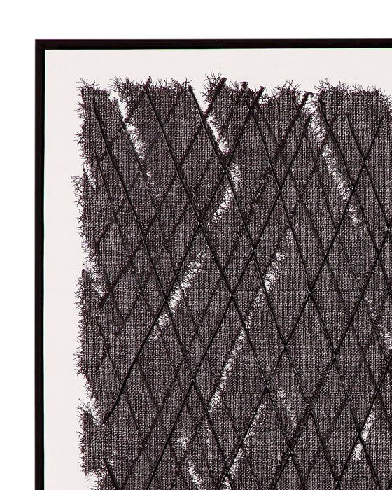 Ganesha Canvas Art - Black