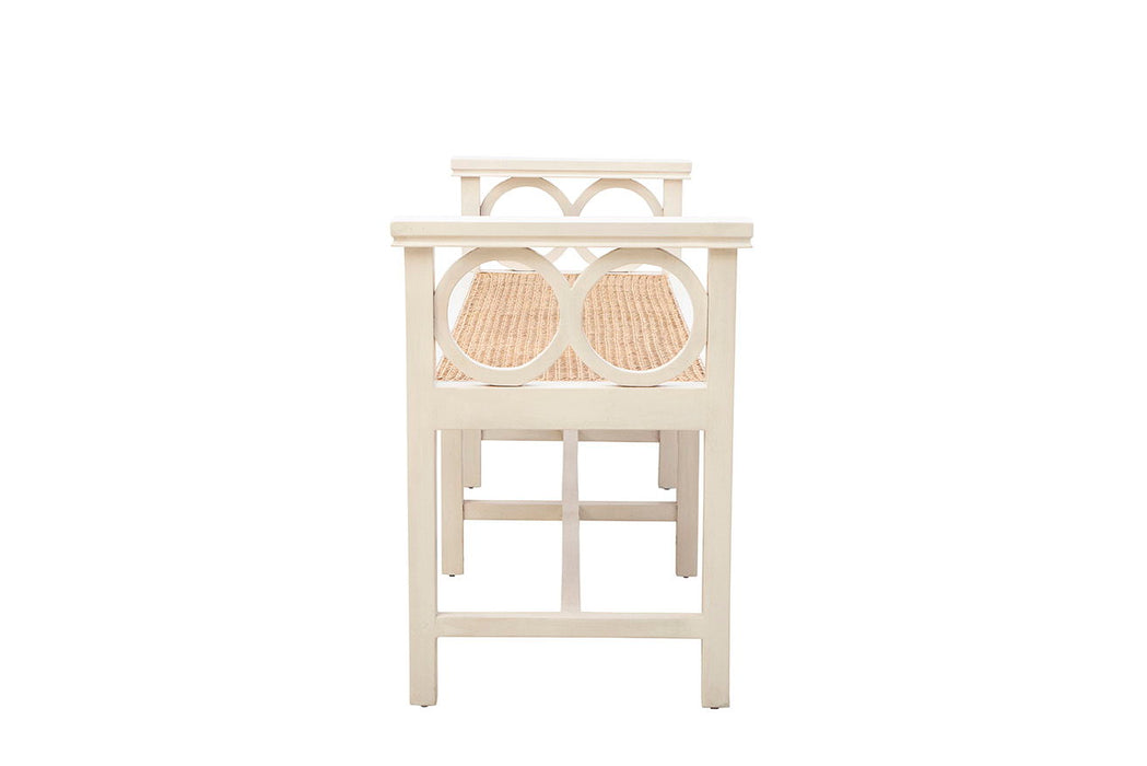 Circles Bench - Cream