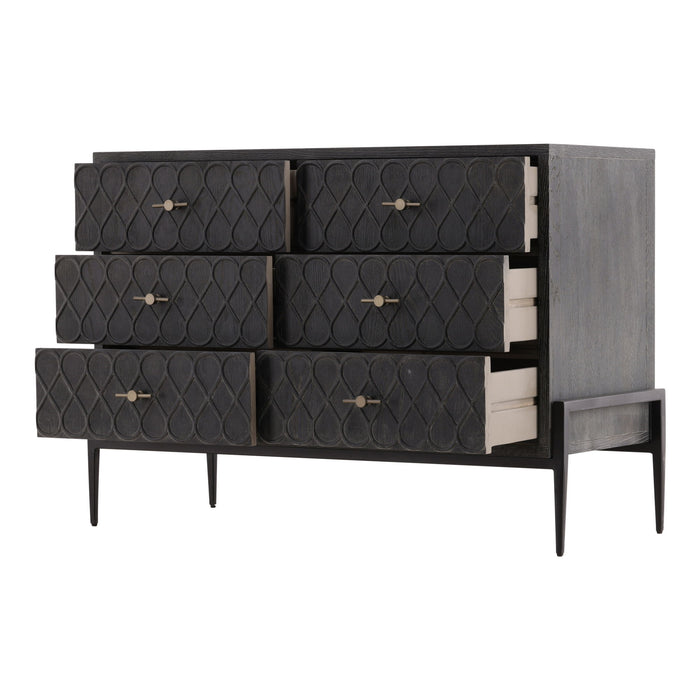 Stevens - Chest - Black