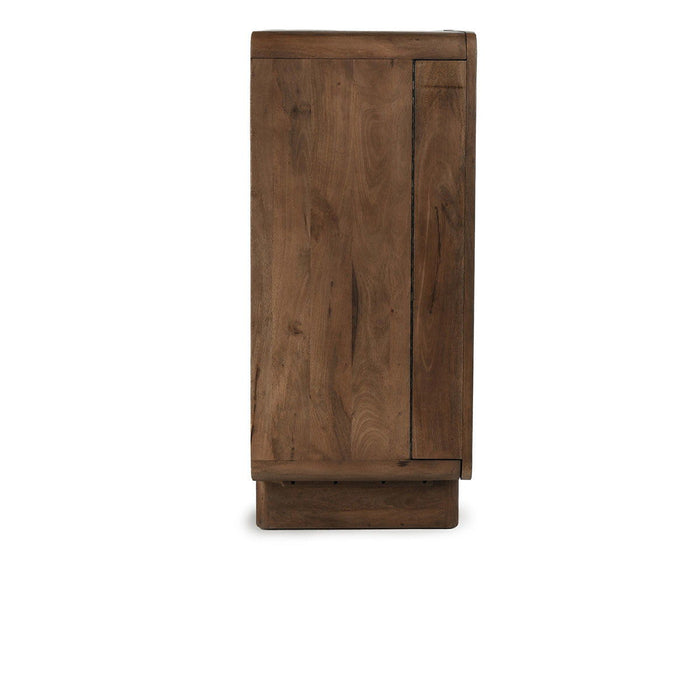 Holmes - Bar Cabinet - Artisan Brown