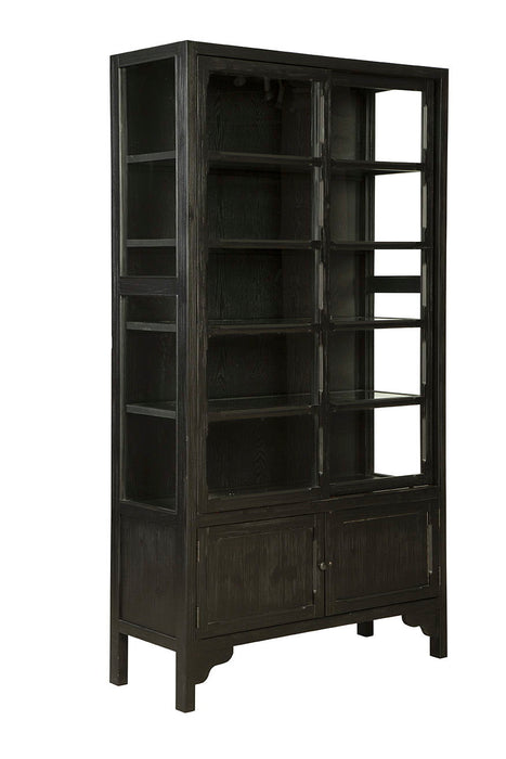 Peebles - Display Cabinet - Black